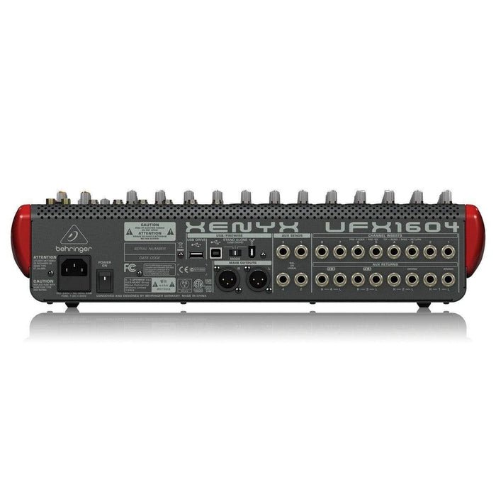 Behringer UFX1604 Mixer w/ 16x4 USB/FireWire Interface - Image 2