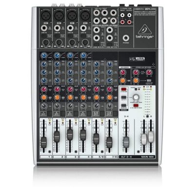 Behringer 1204USB Mixer Audio 12 CH (4Mono & 4 Stereo) w/ USB Interface