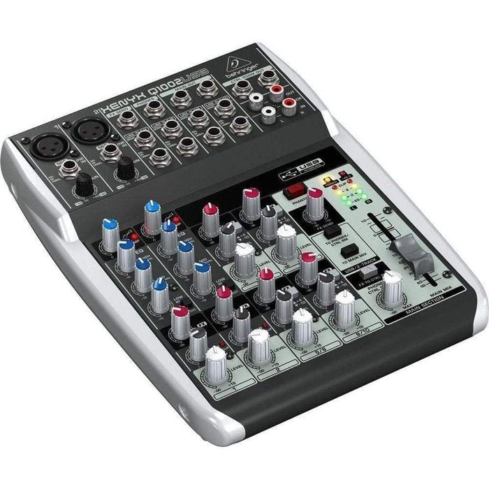 Behringer Q1002USB Mixer Audio 10 CH (2Mono & 4 Stereo) w/ USB Interface - Image 3