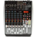 Behringer QX1204USB Mixer Audio 8 CH (4 Mono & 2 Stereo) w/ KLARK TEKNIK Multi-FX Processor USB Interface and Wireless Option