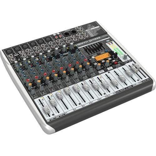 Behringer QX1222USB Mixer Audio 10 CH (6 Mono & 2 Stereo) w/ KLARK TEKNIK Multi-FX Processor USB Interface and Wireless Option - Image 3