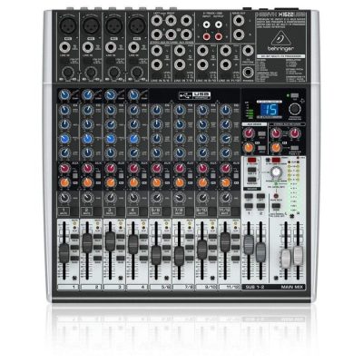 Behringer X1622USB Mixer Audio 12 Ch (4 Mono & 4 Stereo)