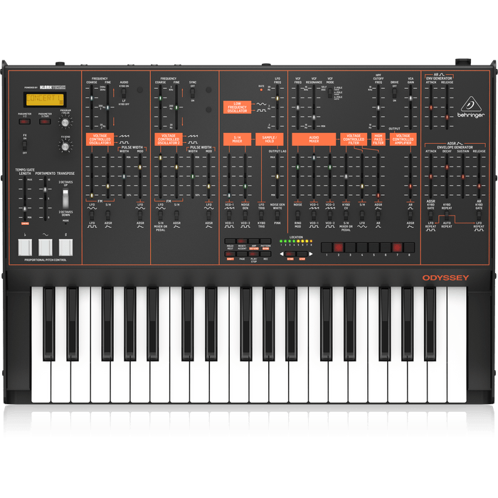 Behringer ODYSSEY Synthesizers and samplers keyboard