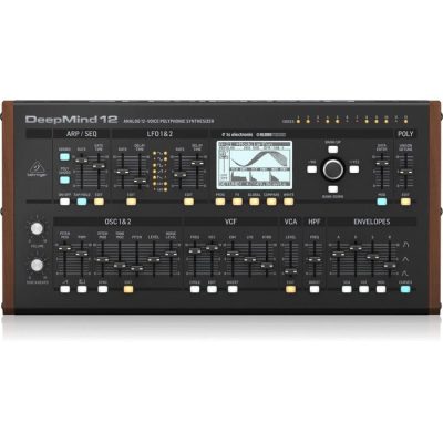 Behringer DEEPMIND12 True Analog 12-Voice Polyphonic Synthesizer