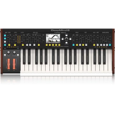 Behringer deepmind6 True Analog 6-Voice Polyphonic Synthesizer with 4 FX