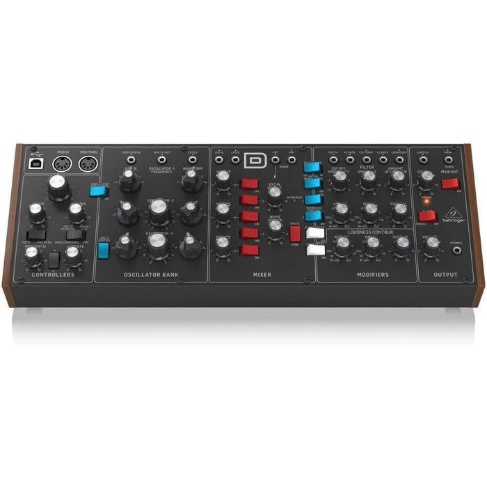 Behringer MODEL D Authentic Analog Synthesizer with 3 VCOs, Ladder Filter, LFO and Eurorack Format - Image 4