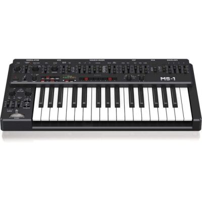 Behringer MS1BK Synthesizer analog with 32 Full-Size Keys