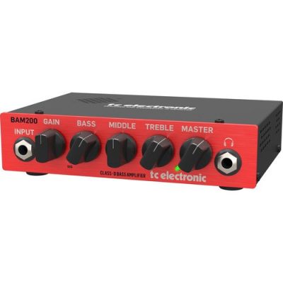 Behringer BAM200 200W Portable Bass Head Amplifier with 3-Band EQ