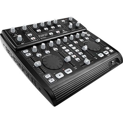 Behringer DJ Controller BCD3000 with USB Audio Interface and 24-Bit Converters