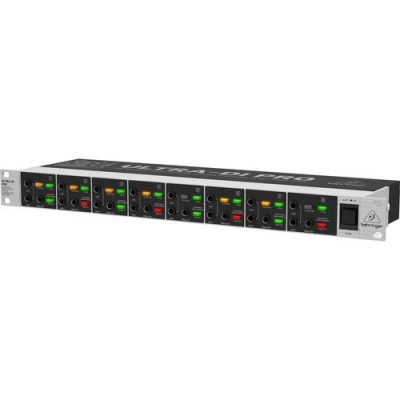 Behringer ULTRA-DI PRO DI800 V2 8-Channel Direct Injection Box with Mains/Phantom Power