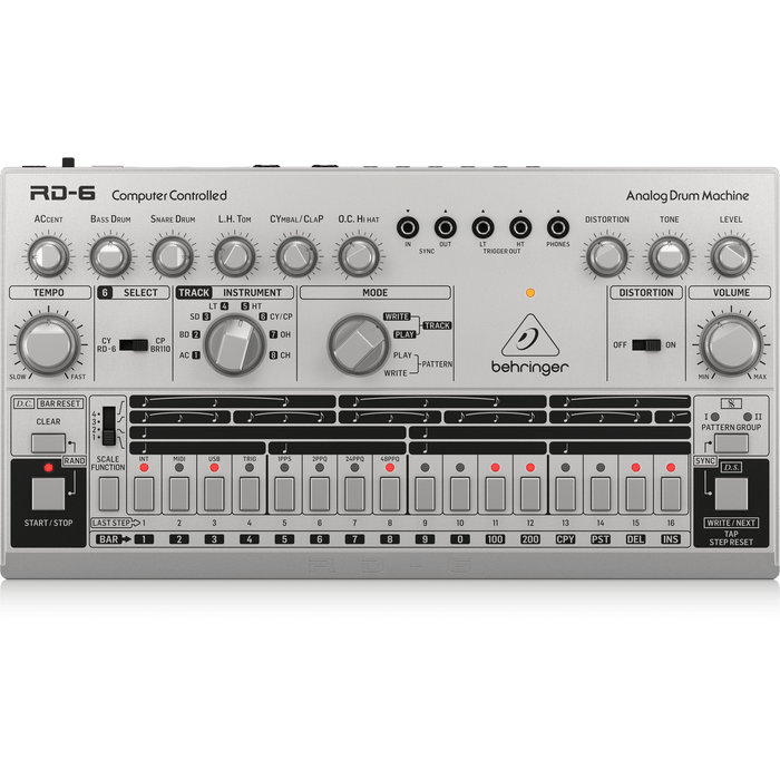 Behringer RD6SR Classic Analog Drum Machine