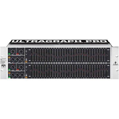Behringer Graphic Equalizer FBQ6200 31-Band Stereo with Feedback Detection