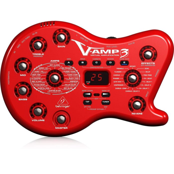Behringer VAmp3 Guitar Effects Processor Guitar Amplifier W/USB Interface