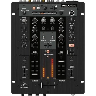 Behringer DJ Mixer NOX404 2-Channel USB Interface with Digital FX
