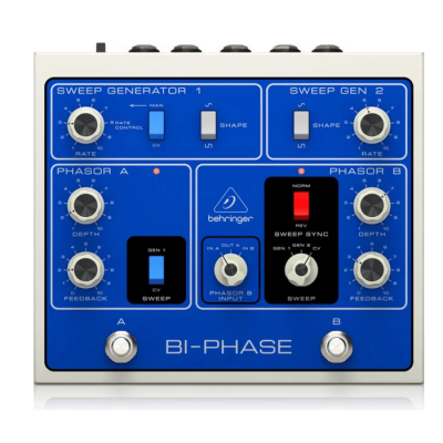 Behringer BIPHASE Dual Phase Shifter with 12 Opto-Couplers