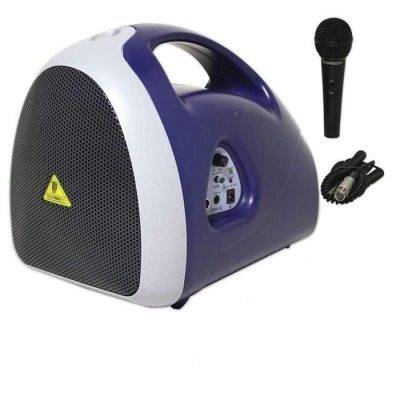 Behringer EPA40 Portable PA System 40W RMS 1x5" Handheld PA System W/Battery