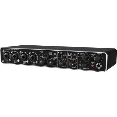 Behringer Audio Interface UMC404HD 4-In/4-Out 24-Bit/192 kHz USB MIDI