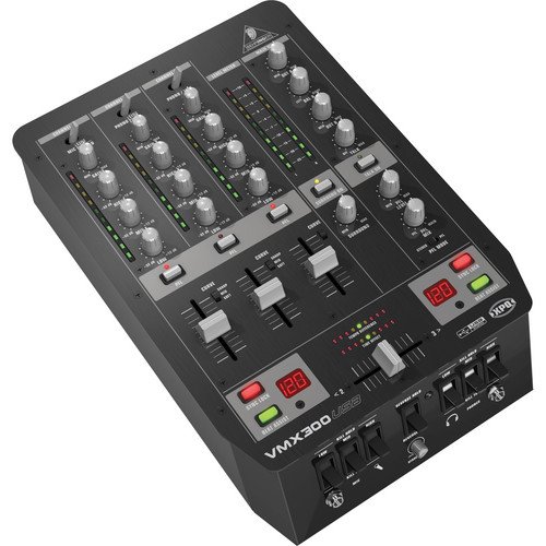 Behringer DJ Mixer VMX300USB 3-Channel with USB and 3-Band EQ - Image 3