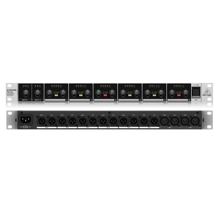 Behringer ZMX2600 Professional Stereo 2-Input 6-Bus Zone Mixer - Image 3