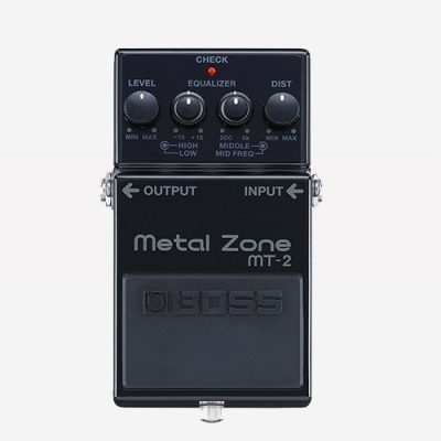 Boss MT-2 Metal Zone Distortion Guitar Pedal with High-Gain Sound