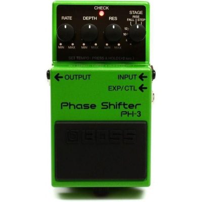 Boss Phase Shifter Pedal PH-3 with Vintage and Modern Effects