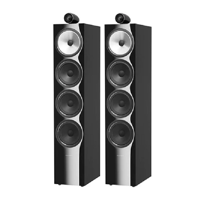 Bowers & Wilkins 702 S3 3-Way Floorstanding Loudspeaker, Gloss Black - Pair