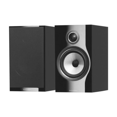 Bowers & Wilkins 706 S2 2-Way Premium HiFi Standmount Loudspeaker, Gloss Black - Pair