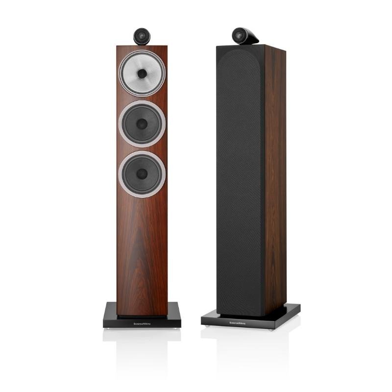 Bowers & Wilkins 703 S3 3-Way Floorstanding Loudspeaker, Mocha - Pair - Image 2