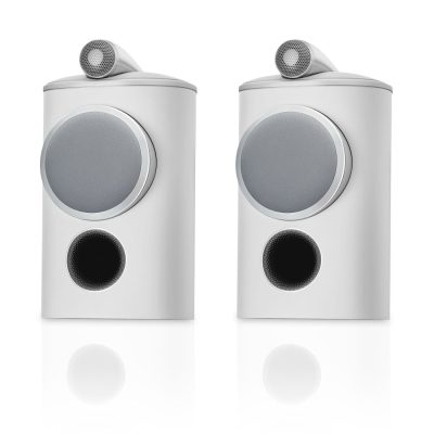 Bowers & Wilkins 805 D4 Studio-Grade Diamond Standmount Loudspeaker, White - Pair