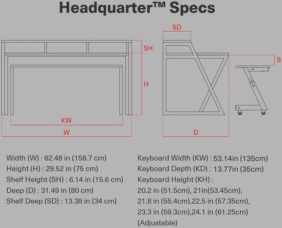 Wavebone Headquarter Z - Black Top Full Size 88 Key Studio Desk - Image 3