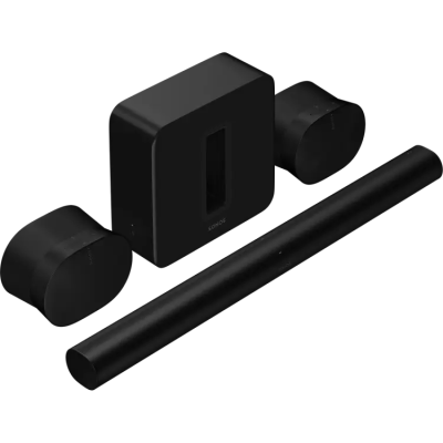 Sonos Ultimate Immersive Set with Arc, Sub (Gen3) and Era 300 - Black