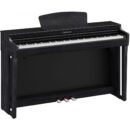 Yamaha Clavinova CLP-725 Digital Upright Piano - Matte Black Finish