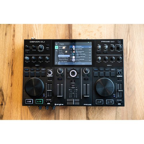 Denon DJ PRIME GO Standalone DJ Console with 7in Touchscreen and WiFi Streaming - Image 2