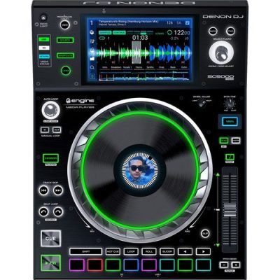 Denon DJ SC5000 Prime Media Player with 7-Inch Multi-Touch Display and Dual-Layer Playback