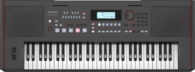 Roland E-X10 Arranger Keyboard with Music Rest and Power Adapter