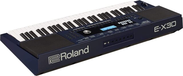 Roland E-X30 Arranger Keyboard 61 Keys with Authentic Piano Sounds