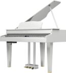 Roland GP607-PW Digital Piano, 88 Keys, Polished White