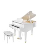 Roland GP-609-PW Digital Piano, 88 Keys, Polished White