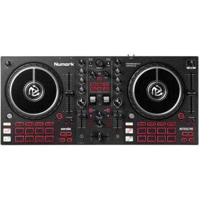 Numark DJ Controller MIXTRACKPROFX 2-Deck with 6-Inch Jog Wheels