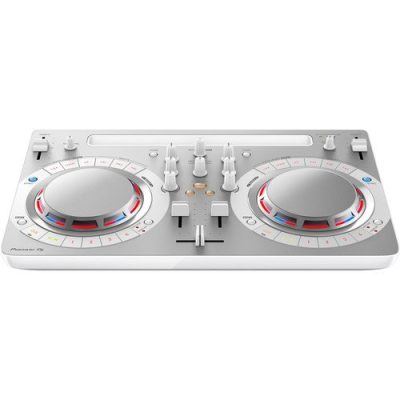 Pioneer DJ DDJ-WEGO4-W Controller with USB Connectivity and WeDJ App Compatibility