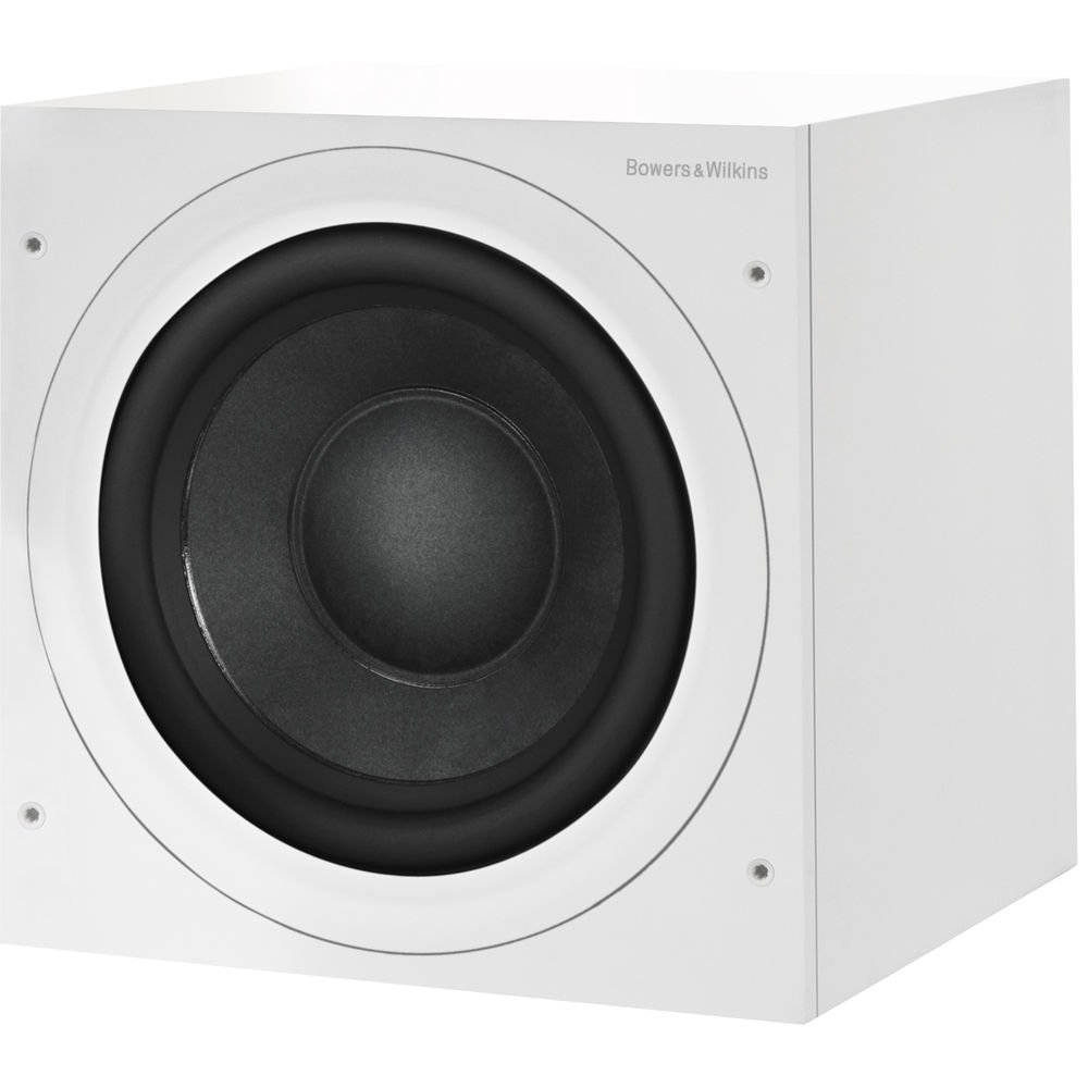 Bowers & Wilkins ASW608 8-Inch 200W HiFi Active Subwoofer - White