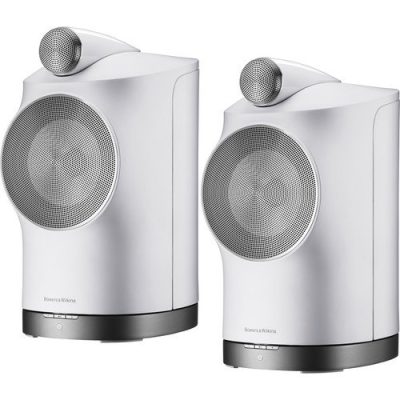 Bowers & Wilkins Formation Duo Premium HiFi Wireless Standmount Loudspeaker System, White - Pair