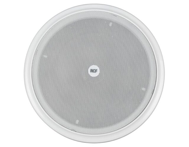 RCF PL82EN 8" Ceiling Speaker with Metal Fire Dome EN54 100V