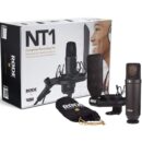 Rode Studio Condenser Microphone NT1KIT with 4.5dB Self-Noise and Shock Mount