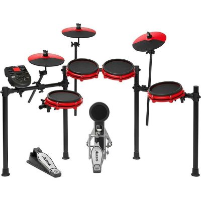 Alesis Nitro Mesh 8-Piece Electronic Drum Kit with Mesh Heads