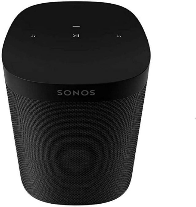 Sonos Wireless Speaker ONESLUK1BLK - Rich Room-Filling Sound - Black