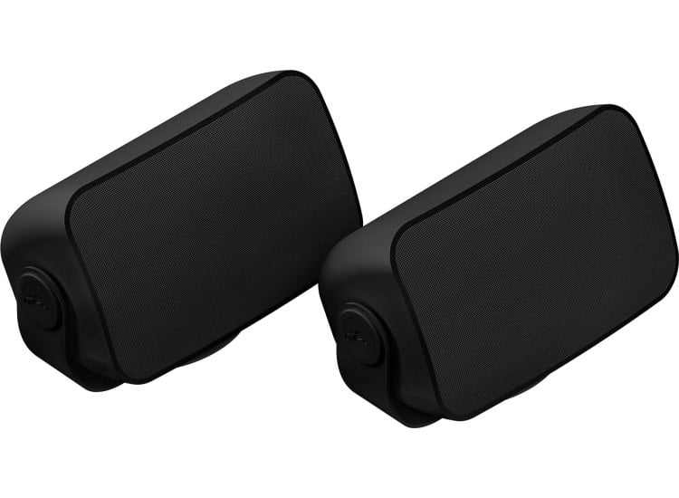 Sonos Outdoor by Sonance (Pair) — Black (OUTDRWW1BLK) - Image 2