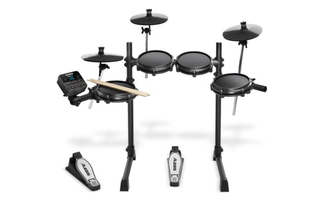 Alesis Turbo Mesh Kit 7-Piece Electronic Drum Set with Mesh Heads