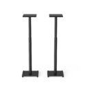 Wavebone Grand Gemini Height Adjustable Studio Monitor Stands- Black Top