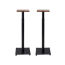 Wavebone Grand Gemini Height Adjustable Studio Monitor Stands- Wood Top